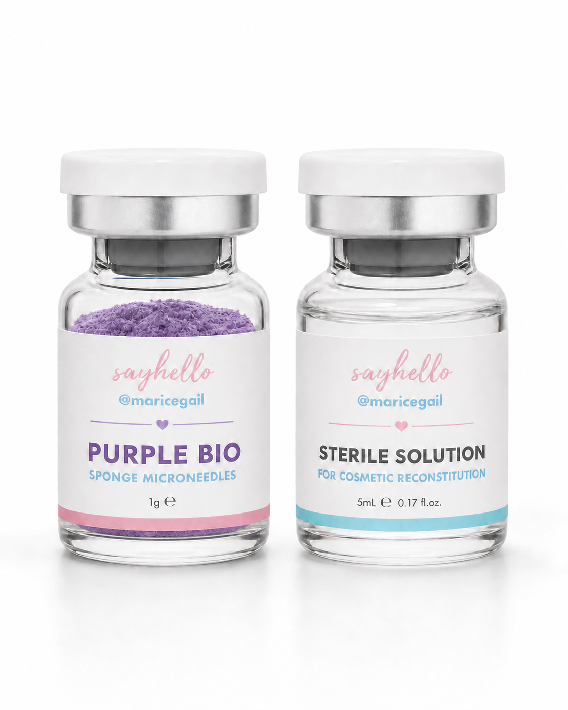 Purple Spicules Microneedling